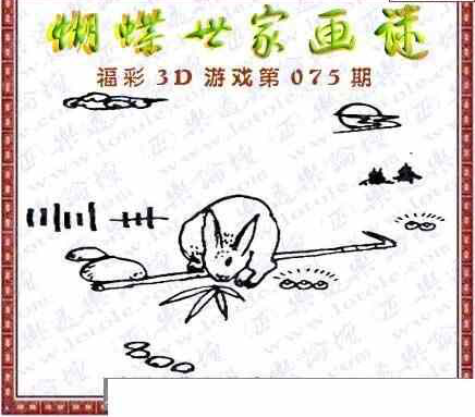 23075期: 3D蝴蝶世家蝴蝶彩图