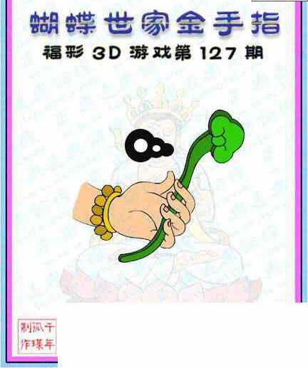 23127期: 3D蝴蝶世家蝴蝶彩图