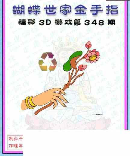 23348期: 3D蝴蝶世家蝴蝶彩图