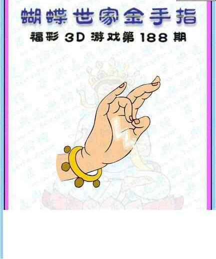 23188期: 3D蝴蝶世家蝴蝶彩图